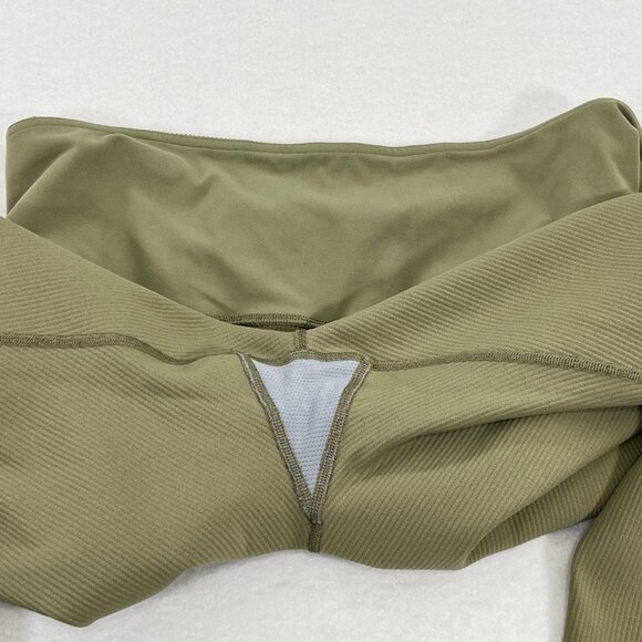 ATHLETA Womens Size 1X Elation Rib Tight Eucalyptus High Rise 1X Plus Leggings - Picture 9 of 16